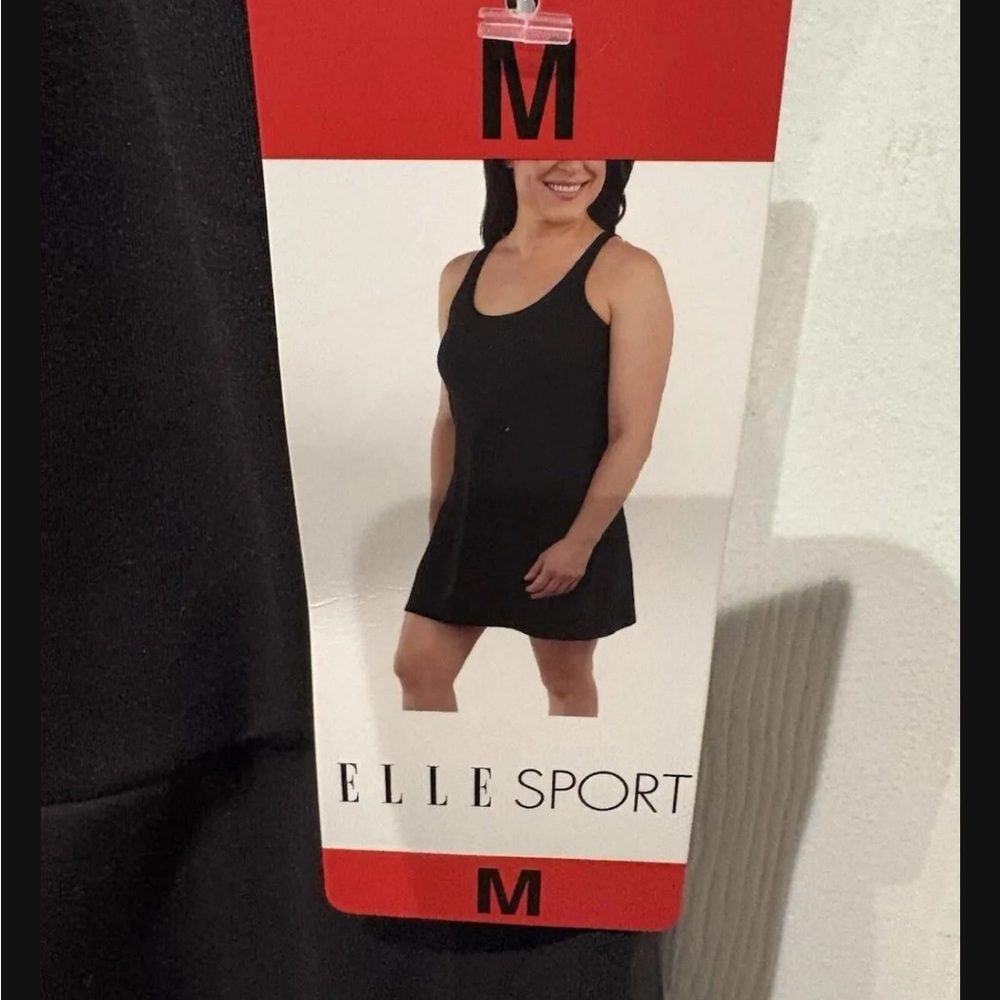 Elle Sport Black Sleeveless Active Dress - Picture 4 of 5